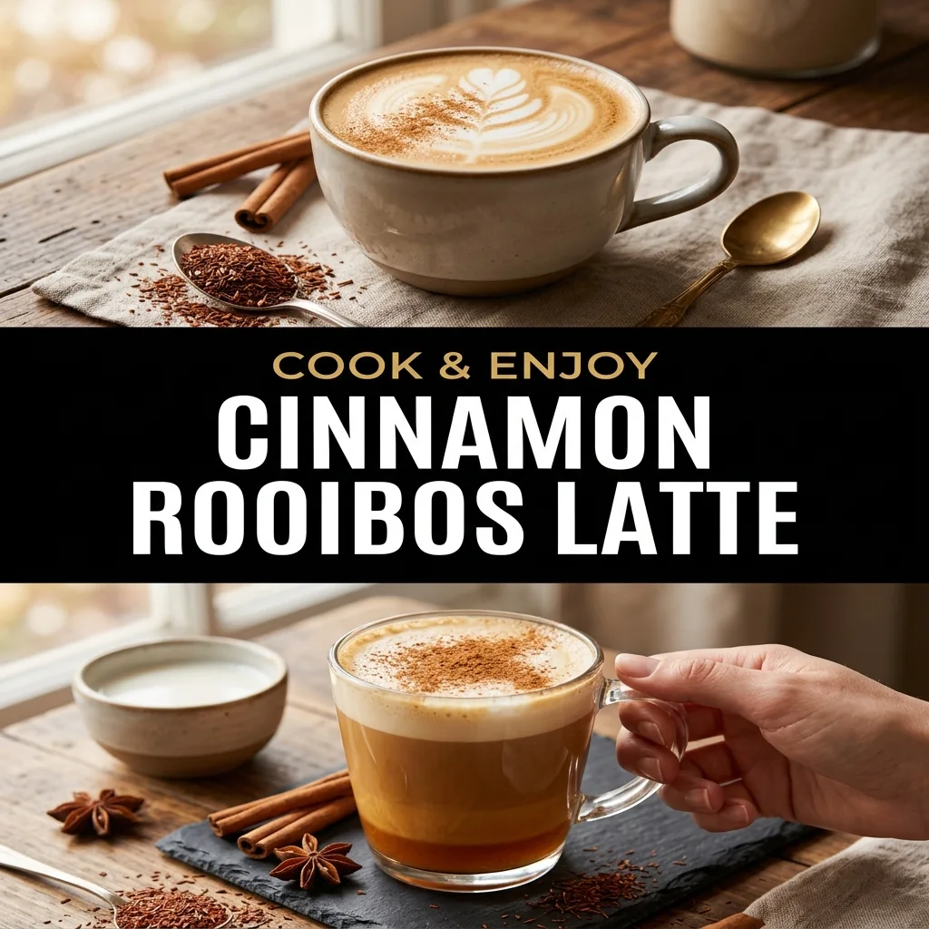 Cinnamon Rooibos Latte food illustration
