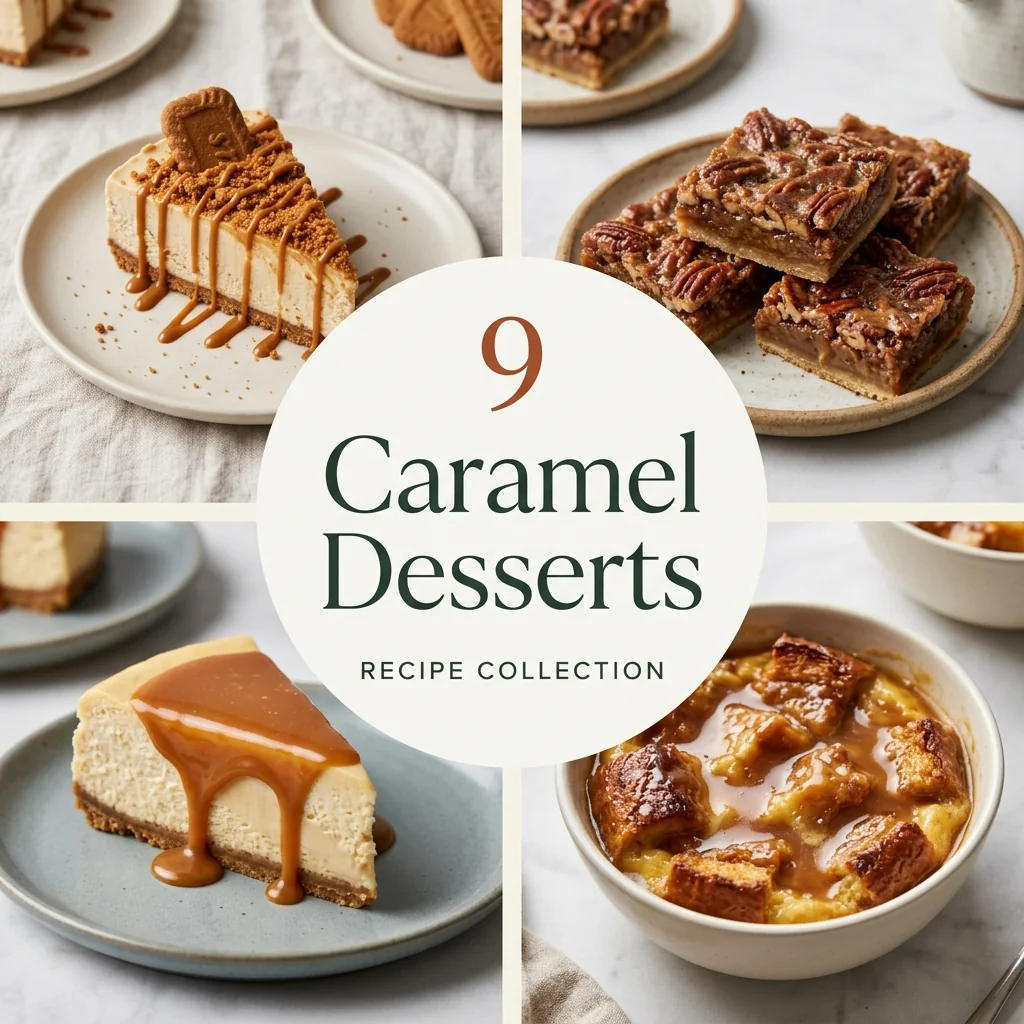 Caramel Desserts — 9 recipe ideas