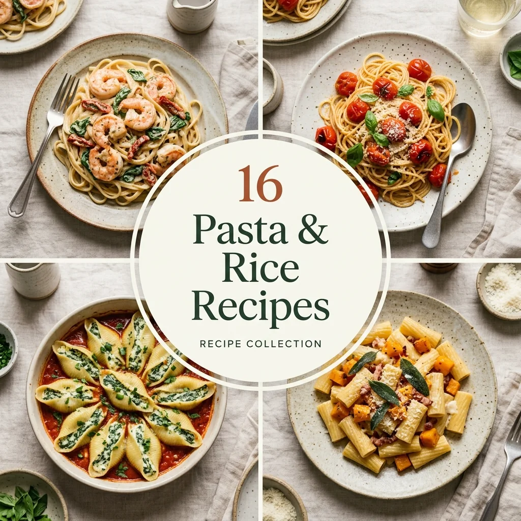Pasta & Rice recipe collection
