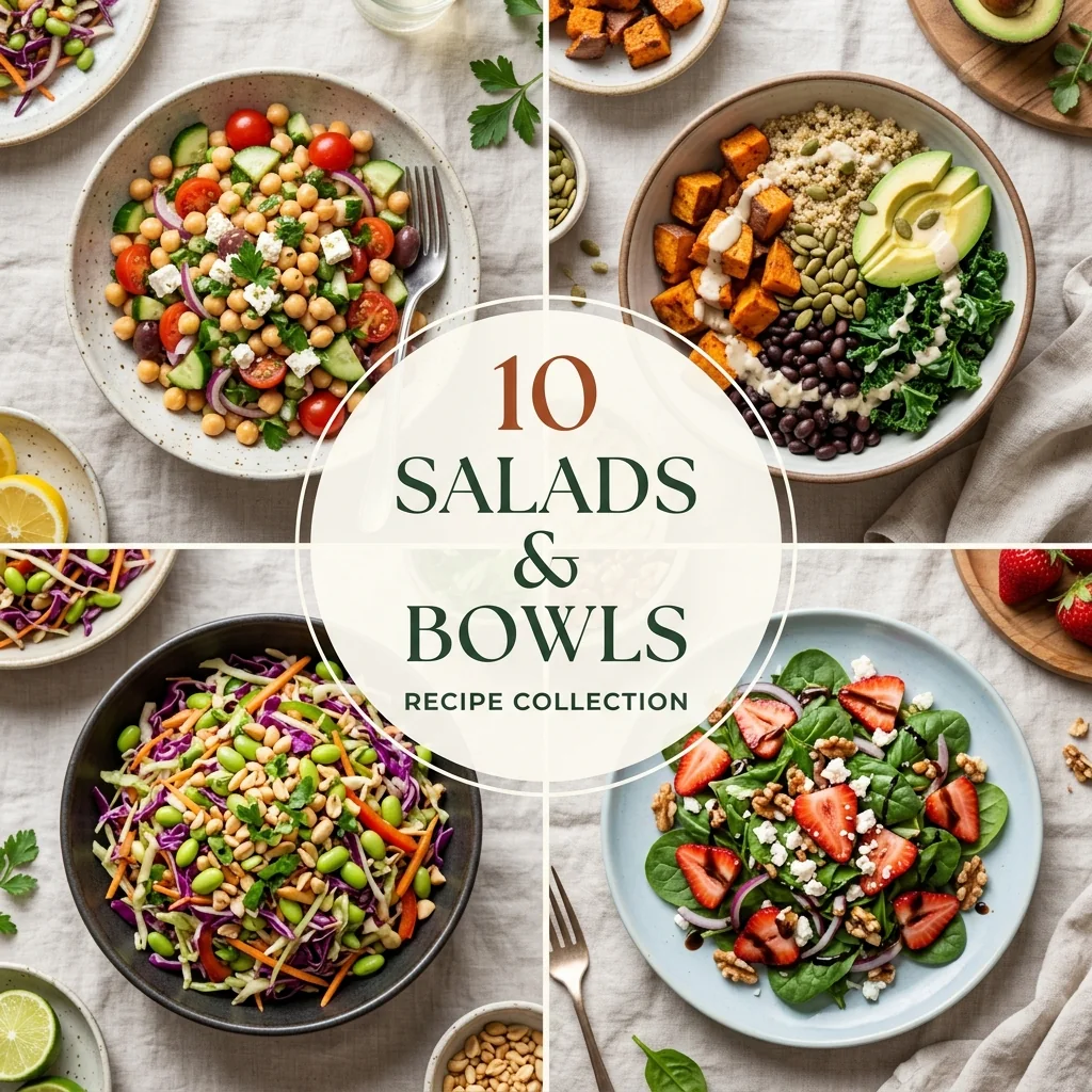 Salads & Bowls recipe collection