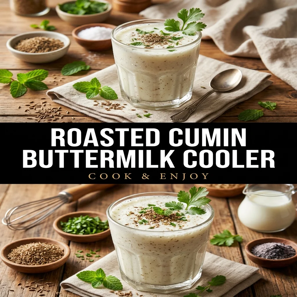 Roasted Cumin Buttermilk Cooler food illustration
