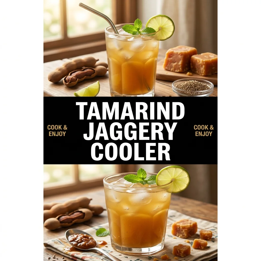 Tamarind Jaggery Cooler food illustration